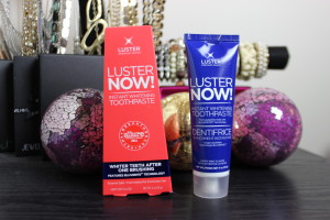 Luster NOW! toothpaste